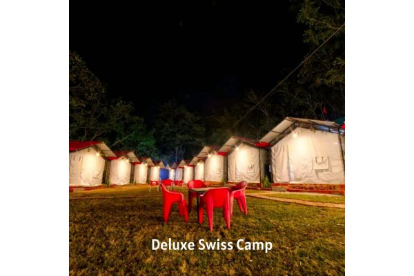 Swiss Riverside Camp — Glamping Under the Stars