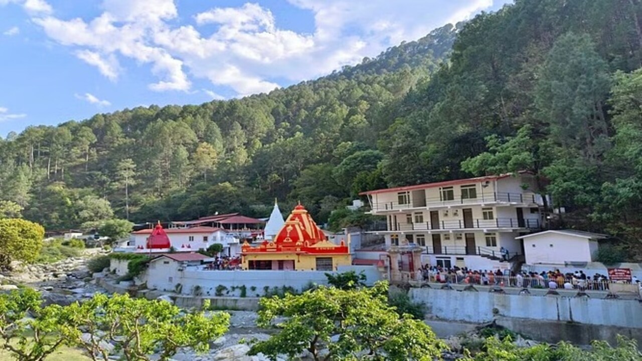 Kainchi Dham Ashram near Nainital, Uttarakhand — Neem Karoli Baba Temple