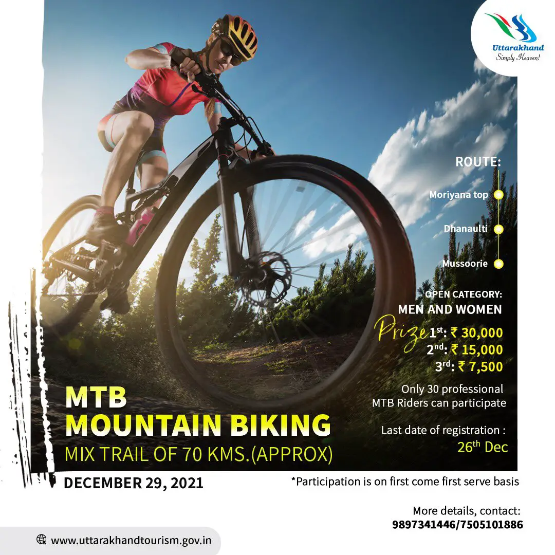 mountain biking event in uttarakhand