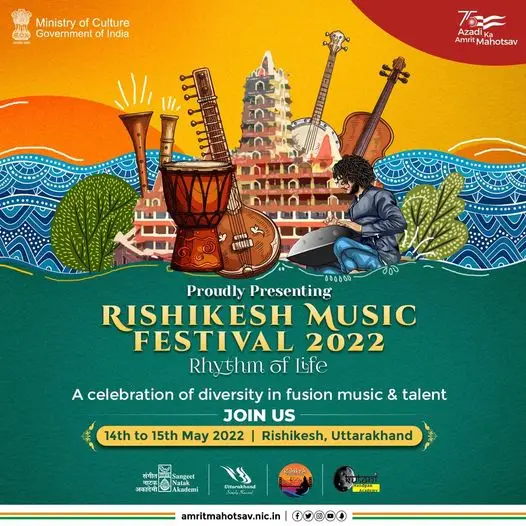 Rishikesh Music Festival 2022 , Rishikesh Music Festival 2022 location , Rishikesh Music Festival 2022 fee, Rishikesh Music Festival 2022 Timings