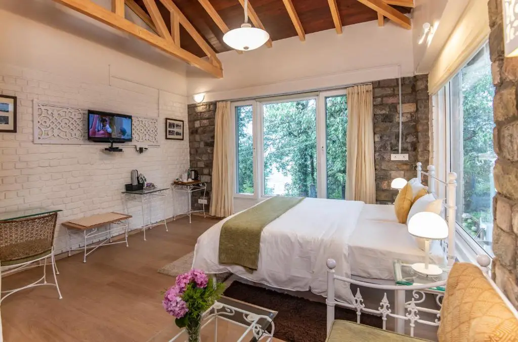 Superior Double or Twin Room with Mountain View in Sakley’s Cottages Nainital
