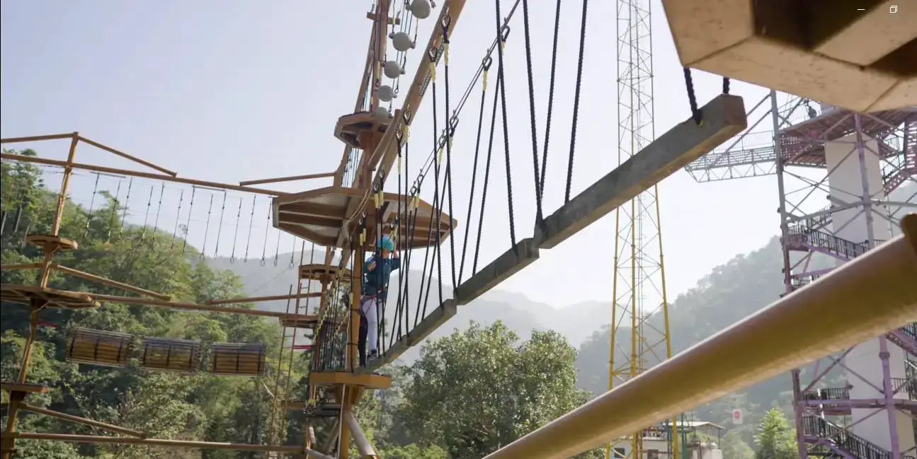 Rope Course in Rishikesh
